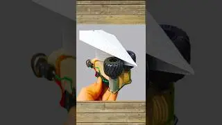 Insane Paper Plane Launcher from Scrap! 😲🛠️