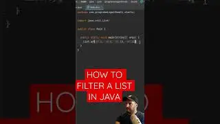 EASY way to filter a List in 
