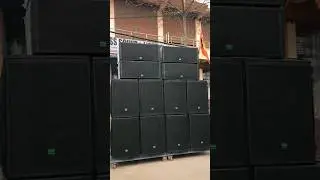 Gss Professional Raipur New Setup 8 Bass 4 liner Sound Check #powerfullbass #2024