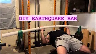How to make your own homemade earthquake / bamboo bar for 10% of the price - DIY
