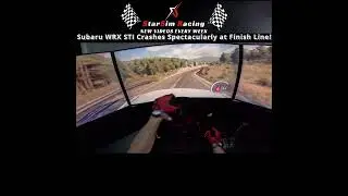 Subaru WRX STI Crashes Spectacularly at Finish Line! High-Speed Wipeout in DIRT Rally 2.0! Enjoy!