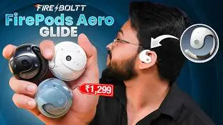 Fire-Boltt FirePods Aero Glide Review 🔥 | Best Budget Open-Ear Buds? 🤔 | At Just ₹1,299/- 🤩