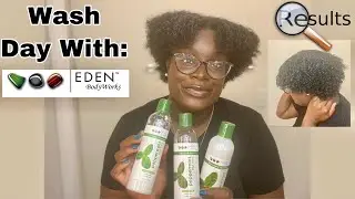 Wash Day With Eden Body Works Peppermint Tea Tree Collection