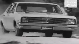 Holden HT HG series 1969-1970s TV commercial Australia