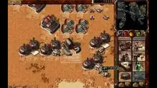 Dune 2000 Campaign - Skirmish 3v3 Top vs bottom simulation