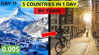 I Travelled to 5 Countries in 1 Day: Interrail Adventure Across Europe! Day 11