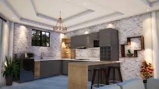 Kitchen Design | Apartment Kitchenette | 300cm * 260cm | Interior Design Concepts