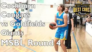 Cockburn Cougars vs Goldfields Giants - Men's - Highlights