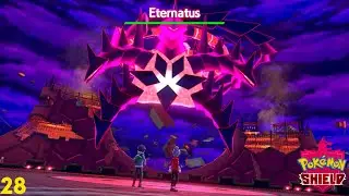Stopping Macro Cosmos Rose, stopping Darkest Day and Capturing Eternatus in Pokemon Shield Part 28