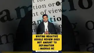 Writing Negative Google Review Does Not Amount to Defamation: Madras HC