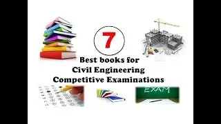 7 Best books for Civil Engineering Competitive Exams