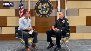One-on-one with Orlando Police Chief Orlando Rol&oacute;n