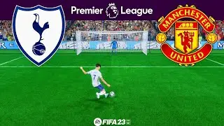 Tottenham vs. Manchester United - Premier League 22/23 Penalties | PC [4K60]