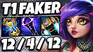 T1 Faker Neeko MID vs Malphite - Patch 13.17 Korea Challenger ✅
