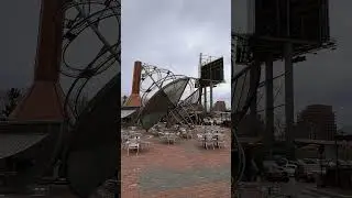 Toronto Distillery District in April