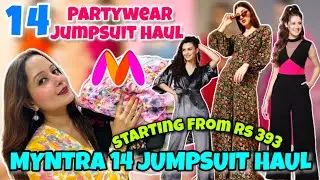 Myntra &ldquo;TRENDY&rdquo; 14 Jumpsuits Haul😍 Myntra Jumpsuit Haul || Neha Singh #myntra #myntrahaul #jumpsuit