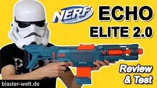 Nerf Echo CS-10 (Elite 2.0): Test, Unboxing & Schusstest | Lohnt sich dieser Blaster? | Deutsch