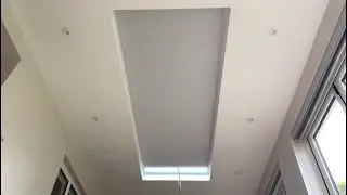 Self Fit Manual Roof Lantern Blind