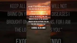 Sacred Healing: Exodus 15:26 Bible Verses for Wholeness  #christianhealing #jesuschrist #healingword