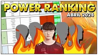 POWER RANKING GLOBAL: JUGADORES | ABRIL 2024