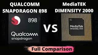 Snapdragon 898 vs Dimensity 2000 | Flagship Chipsets | Full Comparison | SD898 vs Dimensity2000 🔥🔥