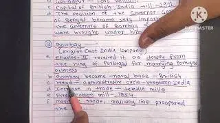 Colonialism and Urban Change   - History - Class8 -  NCERT
