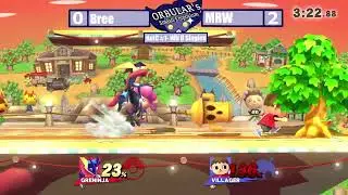 King of the Console 1 - Wii U Singles - KingCoreyFTW (Greninja) vs Dook (Villager)
