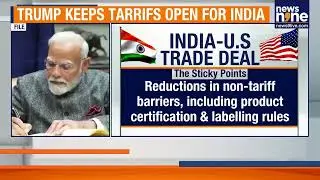 India-US Trade Talks Resume In Washington Amid Tariff Tensions, No Deadline Pressure | News9