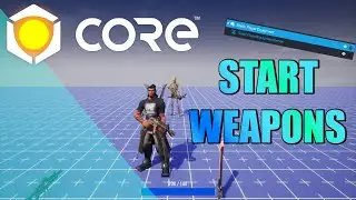 SETTING START WEAPONS WITH CORE GAME! RPG SERIES Ep 3