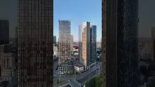 July 2025 🏗️#manchester #mcr #manc #dronevideo #dronephotography #skyline #skyscrapers