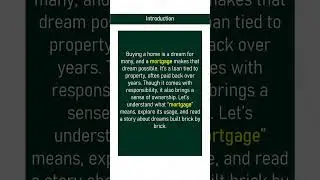 mortgage # Expand Your English Vocabulary