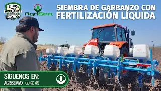 Siembra de garbanzo con fertilizaci&oacute;n l&iacute;quida | Echados para Adelante: Agrisem