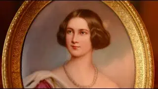 Nr.154 Marie Porzellanmalerei von K&ouml;nigin Marie von Bayern