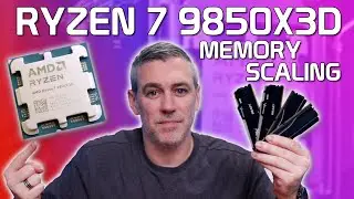 AMD Ryzen 7 9850X: масштабирование памяти 3D [1080p | 1440p | 4K протестировано]