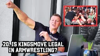 100 Arm wrestling Questions ANSWERED! (part 2)
