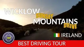 Ireland 360VR Driving ROAD Tour Wicklow Mountains Scenic Roads