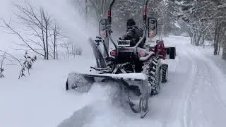TYM T25 using a MK Martin blower