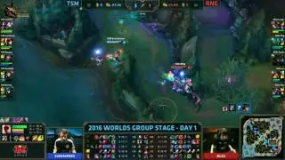 RNG vs TSM - Svenskeren and Bjerg BEAUTIFUL synergy kill Worlds 2016