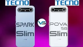 Tecno Spark Slim VS Tecno Pova Slim 5G | Tecno Pova Slim 5G VS Tecno Spark Slim
