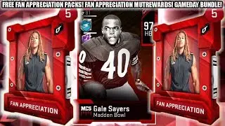 FREE FAN APPRECIATION PACKS! FAN APPRECIATION MUTREWARDS! GAMEDAY BUNDLE! | MADDEN 20
