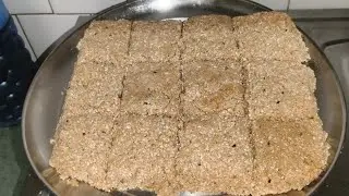 मकर संक्रांति स्पेशल तिल की बर्फी Makar Sankranti special sweet