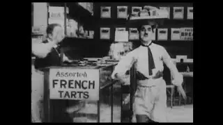 DOUGH AND DYNAMITE (1914) with narration and effects! - Charlie Chaplin