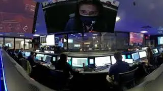 Mission Control Celebration for NASA's Perseverance Mars Rover Landing (360 Video)