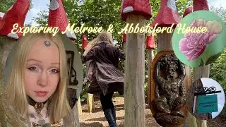 Trip to Melrose & Abbotsford House, wander in the faerie woods, Scottish Borders & Sir Walter Scott