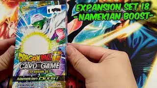 FIRST EXPANSION SET! (Expansion Set 18 -Namekian Boost- Opening!) DBS Trading Card Game