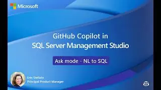 GitHub Copilot in SSMS: Natural Language to SQL