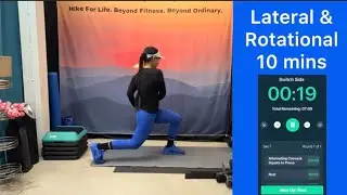 Боковые и вращательные @fit.for.hiking.lifestyle Дополнения для эндуро Серия для пеших походов