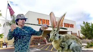 Hunting With Random Items From Home Depot 