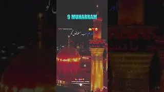 9 muharram status❤️ | 9 Roza Muharram| Muharram Status| #9muharram #feedshorts #feedviral #muharram