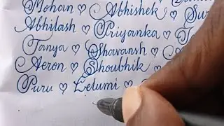 Live Cursive Signature Writing | Clean & Elegant Calligraphy
